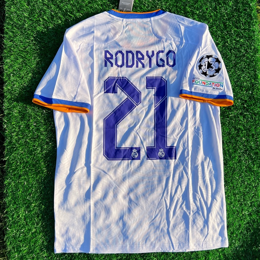 Rodrygo Real Madrid Home 21/22 jersey